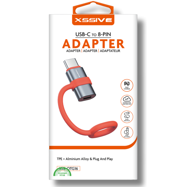 USB-C naar 8-Pin OTG Adapter &ndash; Data &amp; Accessoires Aansluiten – foto 2