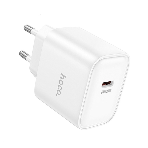 USB-C Oplader Wit - 20W - Snel lader - Universeel – foto 2