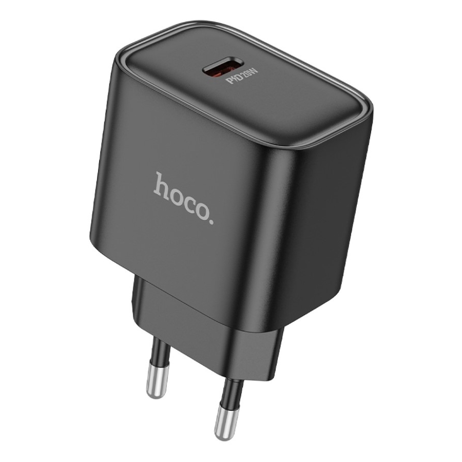 USB-C Oplader Zwart - 20W - Snel lader - Universeel