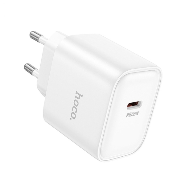 USB-C Oplader Wit - Snel lader - 25W - Universeel – foto 2