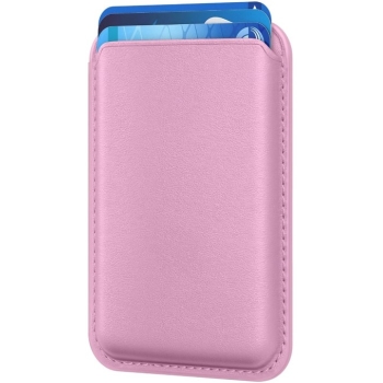 Magnetische Kaartenhouder voor iPhone Roze&ndash; Compatibel met MagSafe