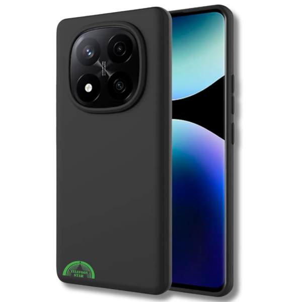 Hoesje Xiaomi Redmi 14 Pro Zwart Softcase met Camera Bescherming – foto 4