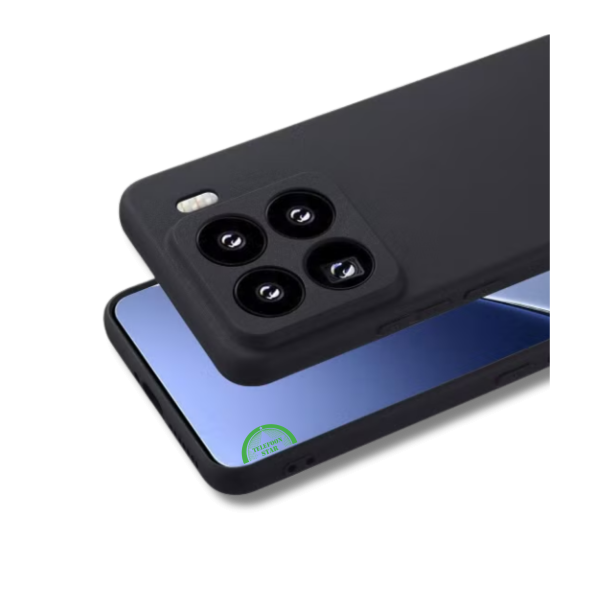 Hoesje voor Xiaomi Redmi Note 15 Pro 5G Zwart Siliconen – foto 2