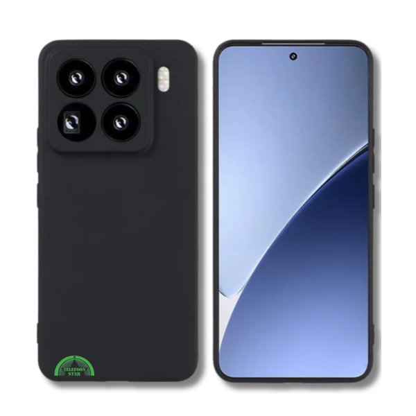 Hoesje voor Xiaomi Redmi Note 15 Pro 5G Zwart Siliconen – foto 3