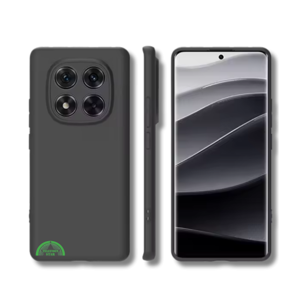 Hoesje voor Xiaomi Redmi Note 15 Plus Zwart Siliconen – foto 4