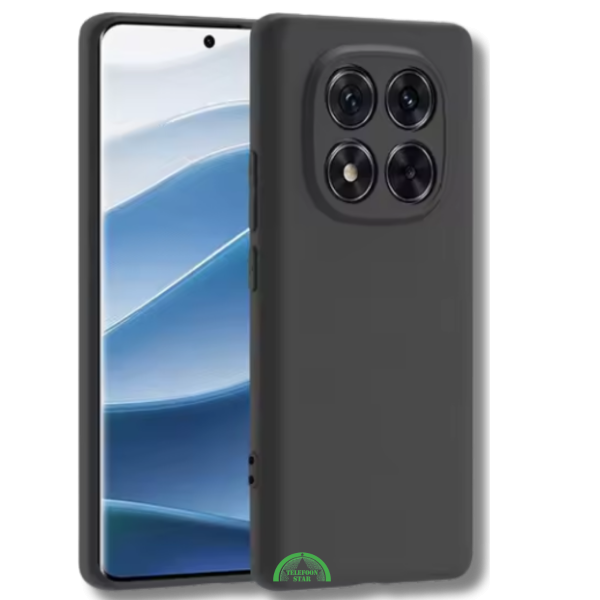 Hoesje voor Xiaomi Redmi Note 15 Plus Zwart Siliconen – foto 5