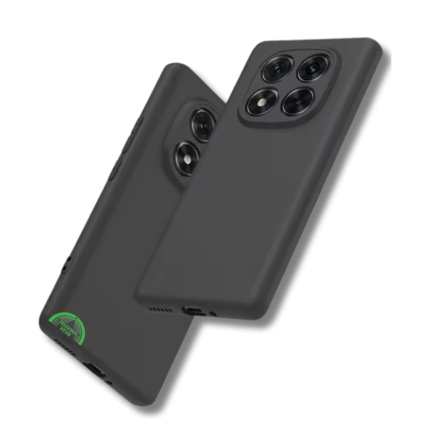 Hoesje voor Xiaomi Redmi Note 15 Plus Zwart Siliconen – foto 2