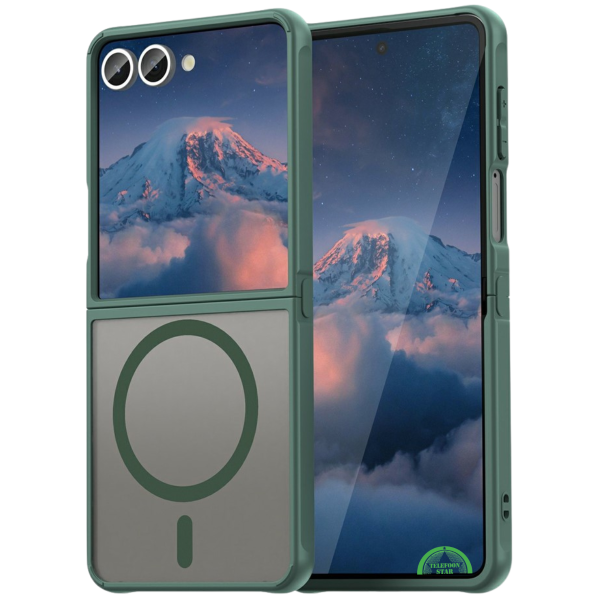 Samsung Galaxy Z Flip 7 Hoesje Groen Stijlvolle uitstraling Stijl en Functionaliteit – foto 5