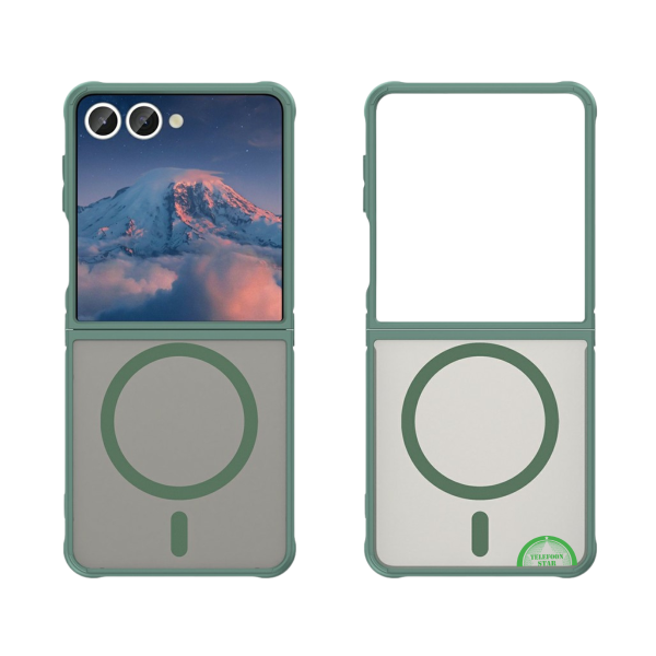 Samsung Galaxy Z Flip 7 Hoesje Groen Stijlvolle uitstraling Stijl en Functionaliteit – foto 4