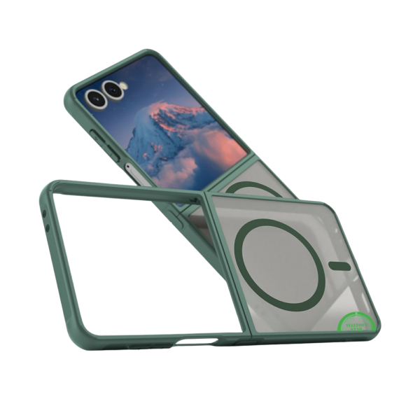 Samsung Galaxy Z Flip 7 Hoesje Groen Stijlvolle uitstraling Stijl en Functionaliteit – foto 3