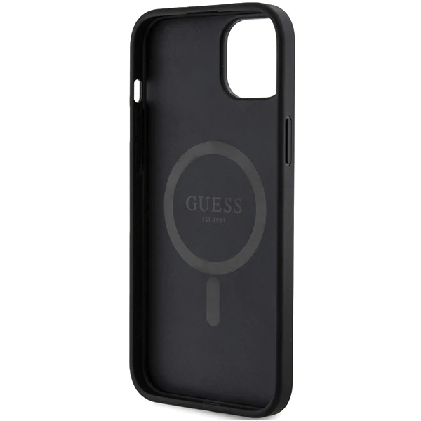 iPhone 15 MagSafe Hoesje | Guess Hoesje | Zwart – foto 4