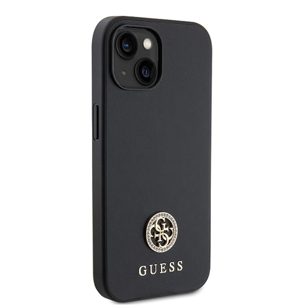 iPhone 15 Hardcase | Guess Backcover | Zwart – foto 2