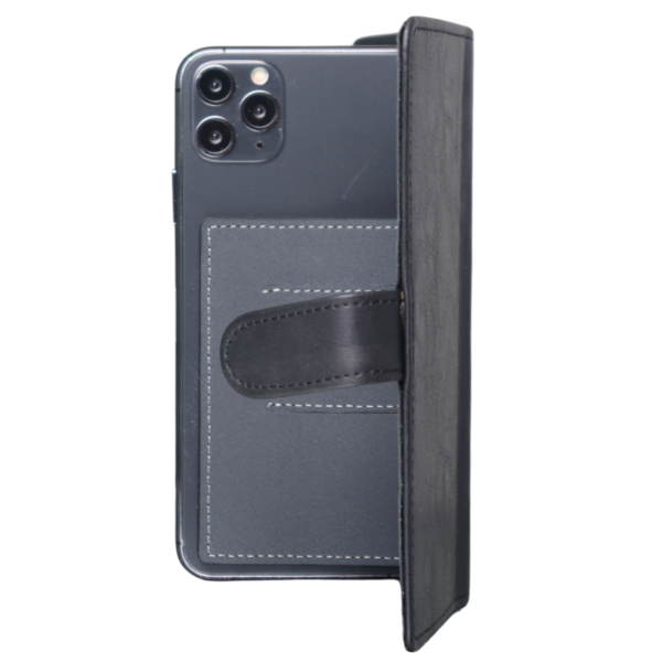 Xiaomi Redmi Note 13 Bookcase Hoesje Leer PU Zwart – foto 3