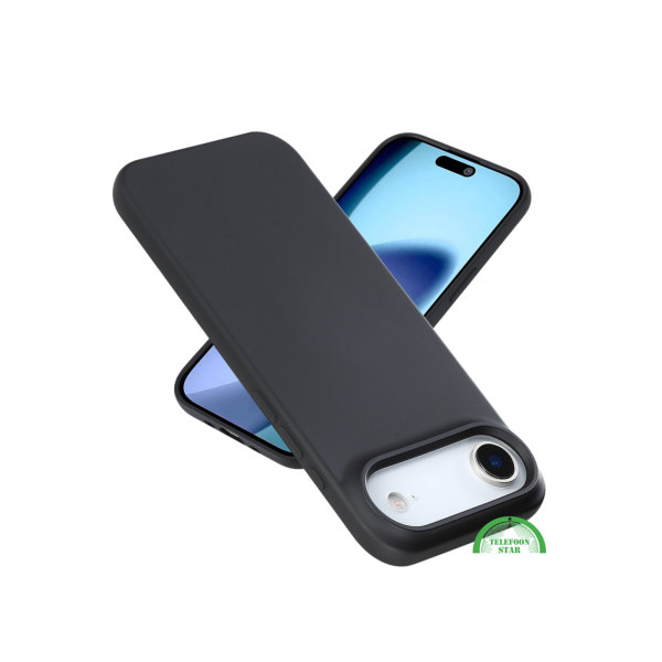 Zwart Soft Touch Hoesje voor iPhone 17 Air &ndash; Slank, Stijlvol &amp; Beschermend | Telefoonstar – foto 3