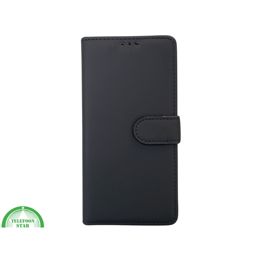 Bookcase Hoesje iPhone 17 Zwart &ndash; met Pasjeshouder &amp; Standfunctie